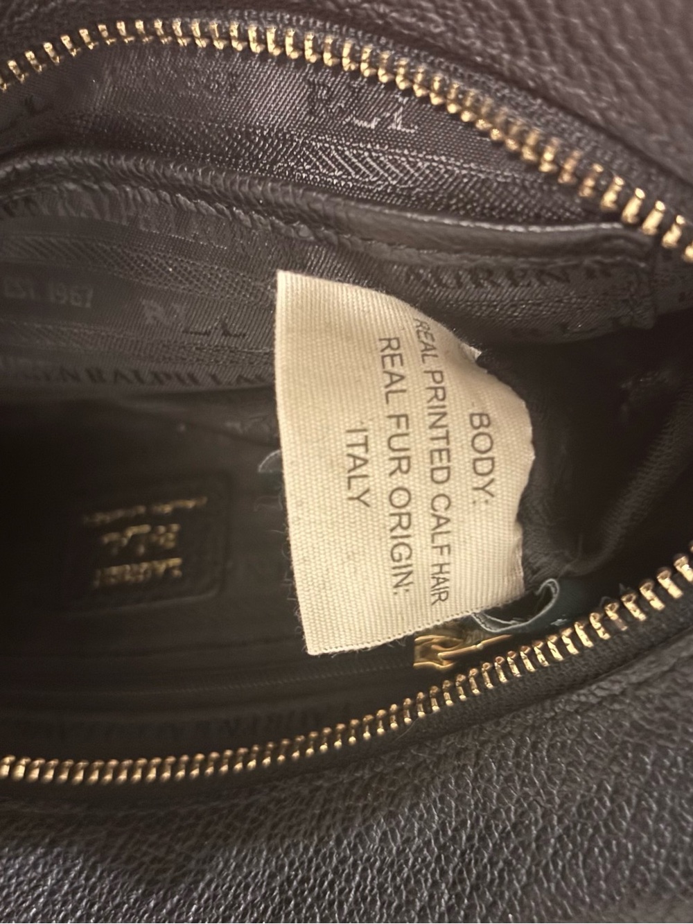 RALPH LAUREN RLL Leopard Crossbody Bag - Picture 14 of 14